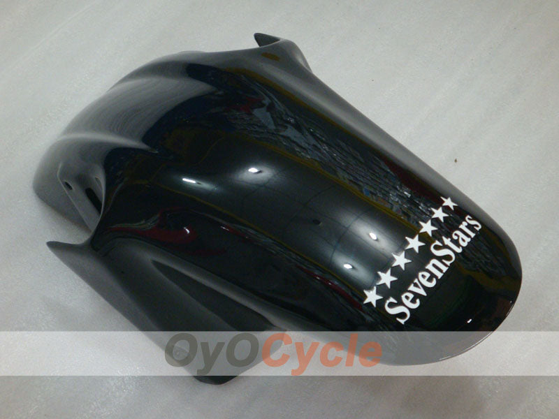 Injection Fairing kit for 01-03 CBR600F4i - Black, Silver - SevenStars #OYO87900193