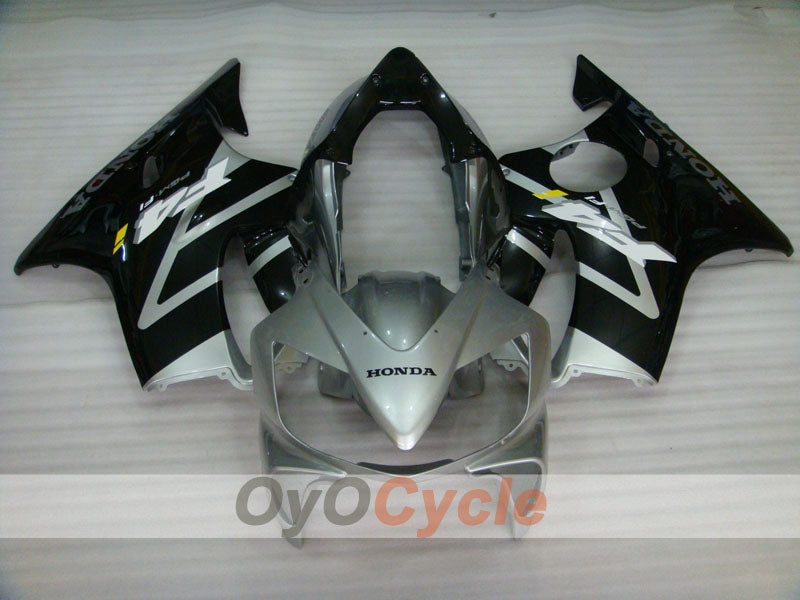 Injection Fairing kit for 04-07 CBR600F4i - Black, Silver - Factory Style #OYO87900214 Secondary image