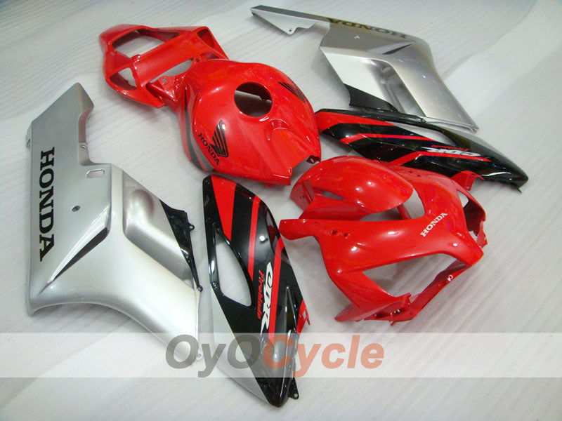 Injection Fairing kit for 04-05 CBR1000RR - Red, Silver - Fireblade #OYO87900478 Main image