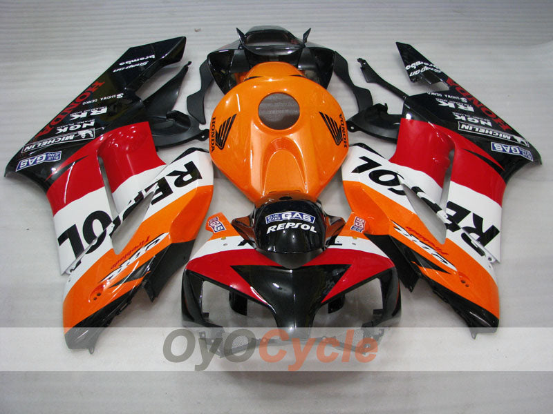 Injection Fairing kit for 04-05 CBR1000RR - Orange, Black - Repsol #OYO87900533 Secondary image