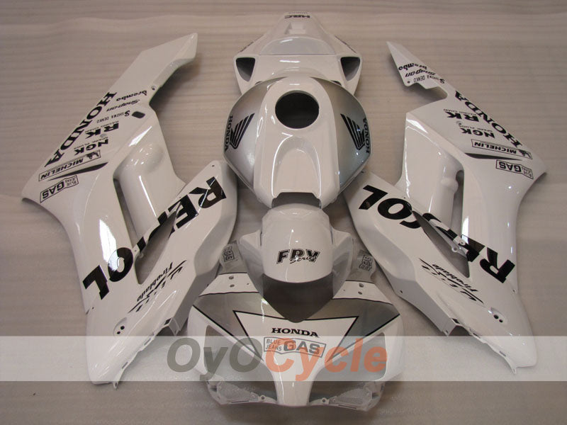 Injection Fairing kit for 04-05 CBR1000RR - White, Silver - Repsol