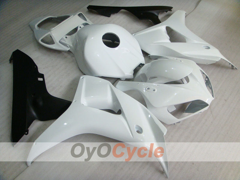 Injection Fairing kit for 06-07 CBR1000RR - White, Black - Factory Style #OYO87900553 Main image