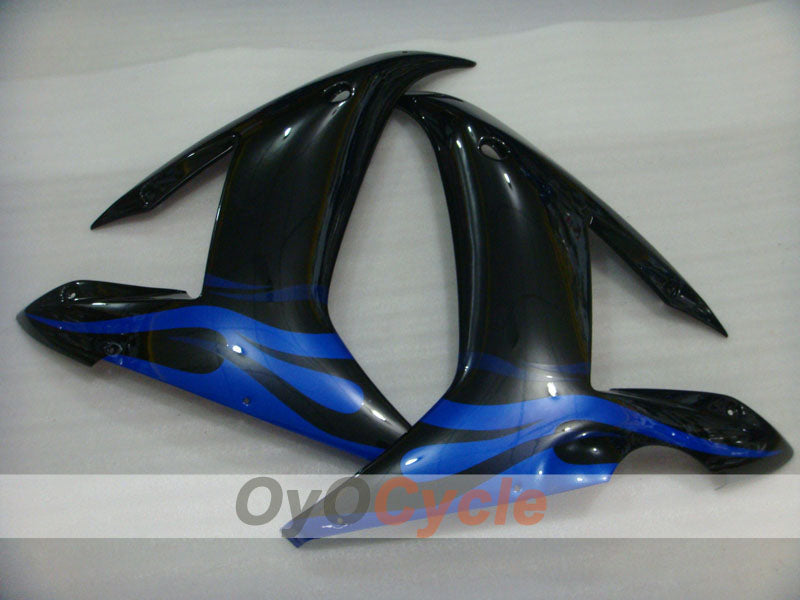 Injection Fairing kit for 02-03 YZF-R1 - Blue, Black - Flame #OYO87900796