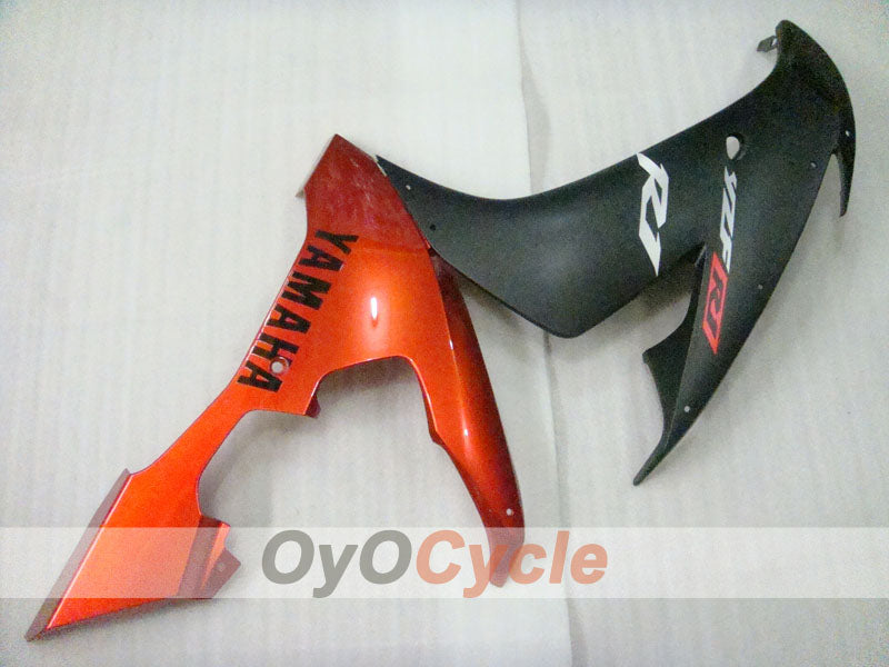 Injection Fairing kit for 04-06 YZF-R1 - Orange, Black, Matte - Factory Style #OYO87900843