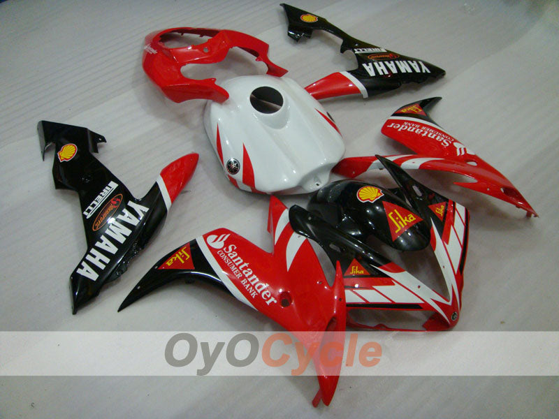 Injection Fairing kit for 04-06 YZF-R1 - Red, Black - Santander #OYO87900848 Main image