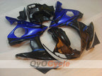 Injection Fairing kit for 05 YZF-R6 - Blue, Black - Flame #OYO87902629
