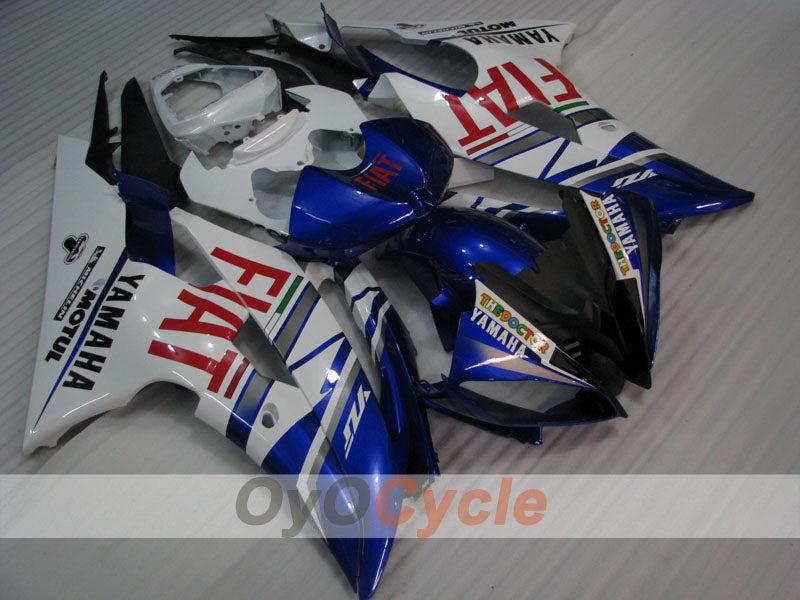 Injection Fairing kit for 08-16 YZF-R6 - Blue, White - FIAT #OYO87900960 Main image