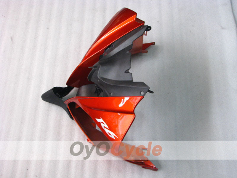Injection Fairing kit for 08-16 YZF-R6 - Orange, Black, Matte - Factory Style #OYO87900979