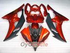 Injection Fairing kit for 08-16 YZF-R6 - Orange, Black, Matte - Factory Style #OYO87900979