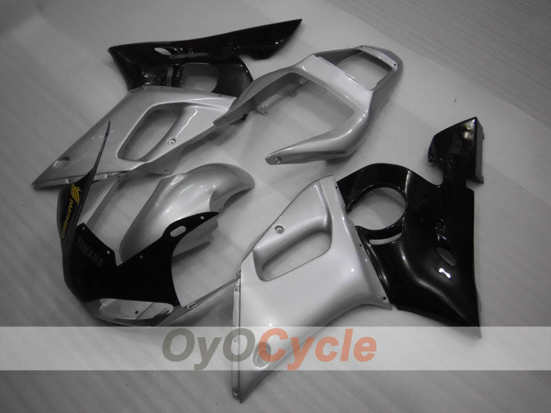 Injection Fairing kit for 98-02 YZF-R6 - Black, Silver - Factory Style #OYO87901000