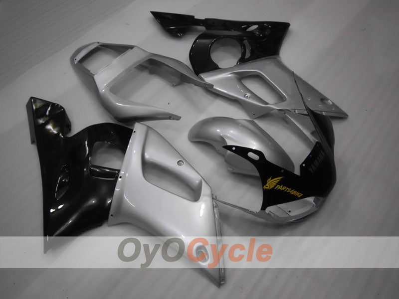 Injection Fairing kit for 98-02 YZF-R6 - Black, Silver - Factory Style #OYO87901000