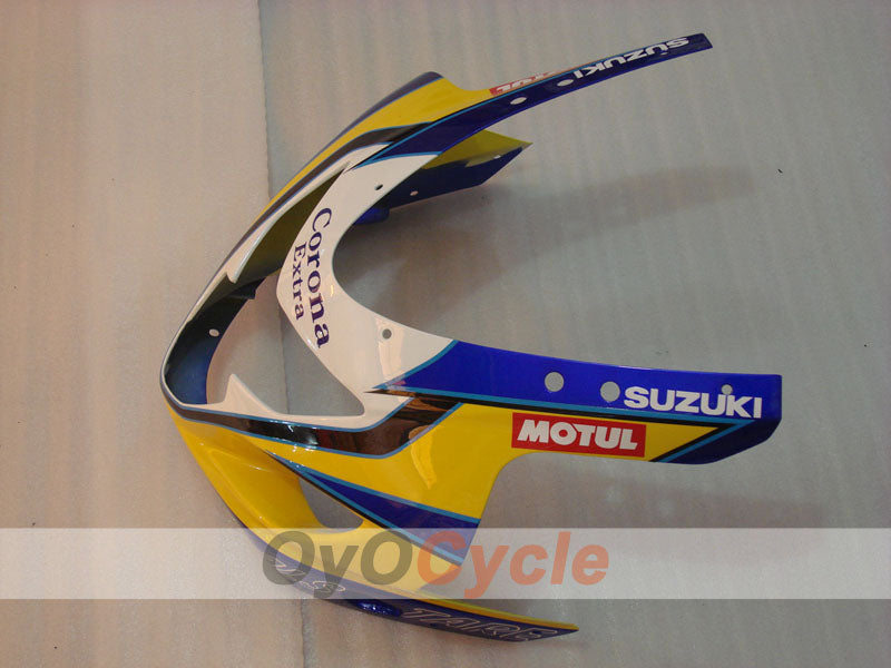 Injection Fairing kit for 04-05 GSX R750 - Yellow, Blue - Corona #OYO87901240