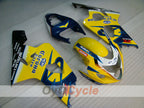 Injection Fairing kit for 04-05 GSX R750 - Yellow, Black - Corona #OYO87901244