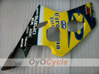 Injection Fairing kit for 04-05 GSX R750 - Yellow, Black - Corona #OYO87901244
