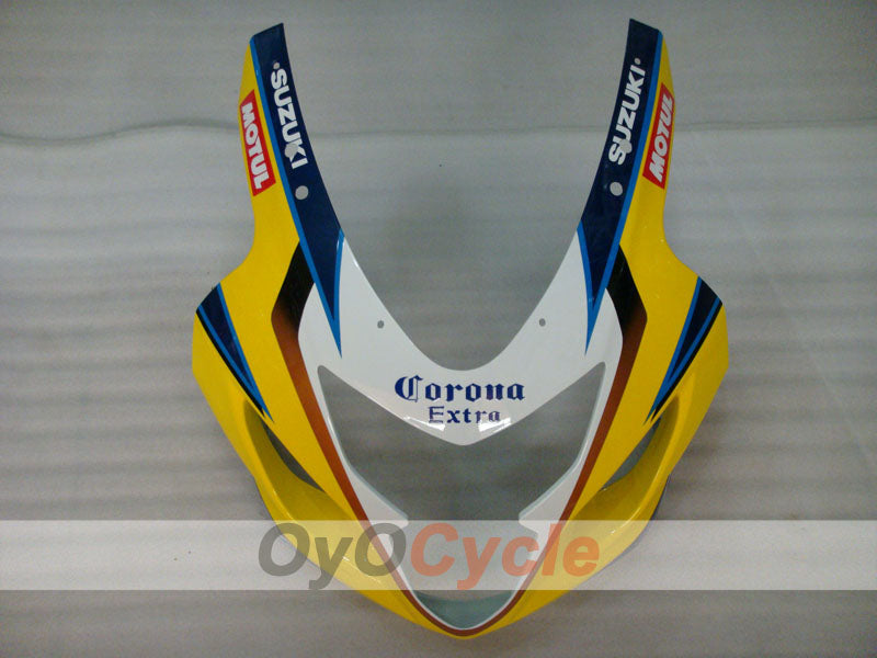 Injection Fairing kit for 04-05 GSX R750 - Yellow, Black - Corona #OYO87901244