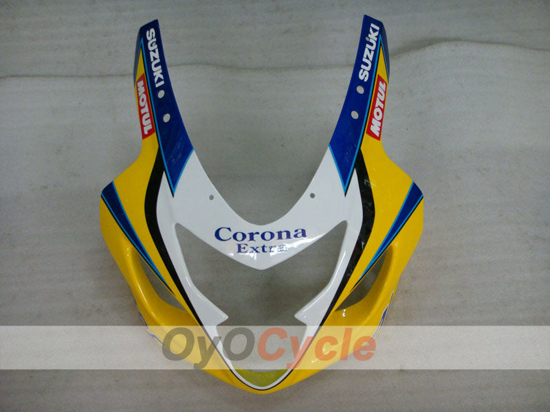 Injection Fairing kit for 04-05 GSXR600 - Yellow, Blue - Corona, MOTUL #OYO87901167