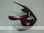 Injection Fairing kit for 04-05 GSX R750 - Red, Black - Flame #OYO87901252