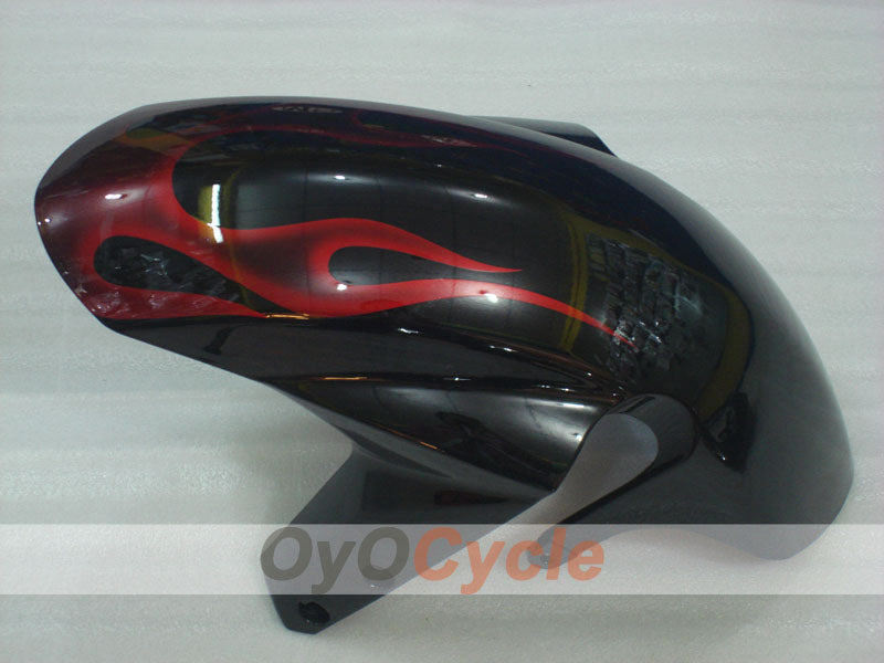 Injection Fairing kit for 04-05 GSX R750 - Red, Black - Flame #OYO87901252