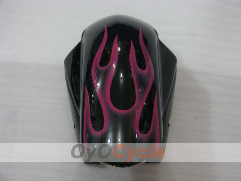 Injection Fairing kit for 04-05 GSX R750 - Black, Pink - Flame #OYO87901253