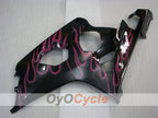 Injection Fairing kit for 04-05 GSX R750 - Black, Pink - Flame #OYO87901253