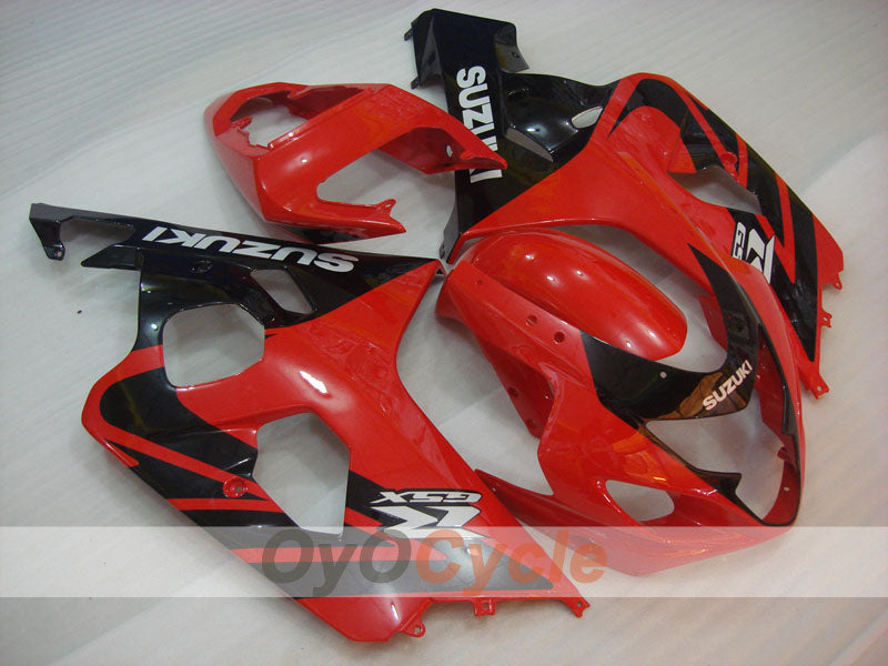Injection Fairing kit for 04-05 GSXR600 - Red, Black - Factory Style #OYO87901365 Secondary image