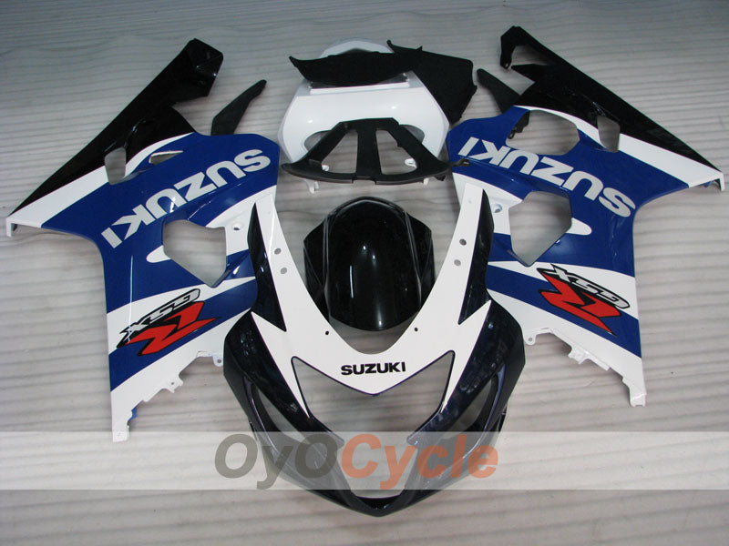 Injection Fairing kit for 04-05 GSX R750 - Blue, White - Factory Style #OYO87901223 Secondary image