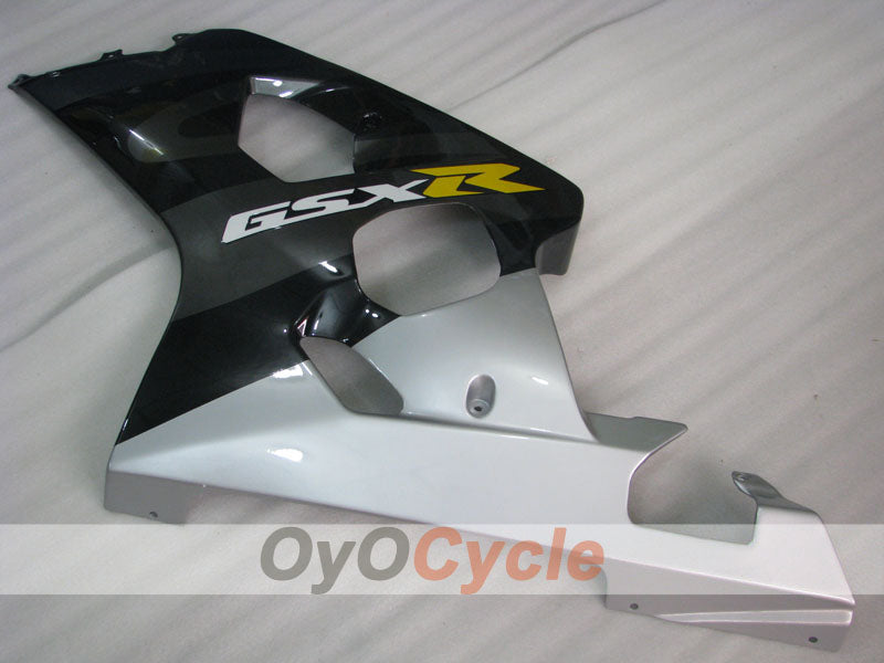 Injection Fairing kit for 04-05 GSXR600 - Black, Grey - Factory Style #OYO87901401