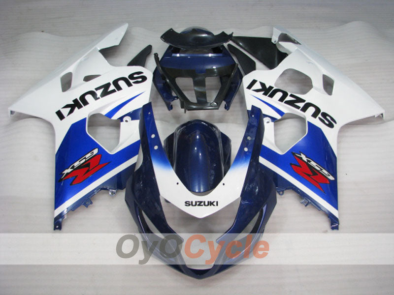Injection Fairing kit for 04-05 GSXR600 - Blue, White - Factory Style #OYO87901406 Secondary image