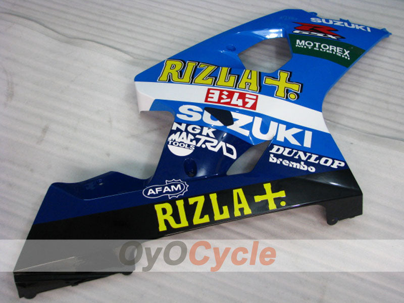 Left & Right Side Fairing For Suzuki 04-05 GSXR750 #OYO87909306 Secondary image