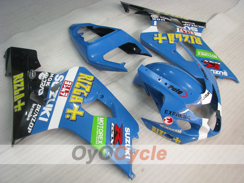 Injection Fairing kit for 04-05 GSX R750 - Blue, White - Rizla+ #OYO87901234 Secondary image
