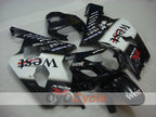 Injection Fairing kit for 04-05 GSX R750 - White, Black - West #OYO87901235