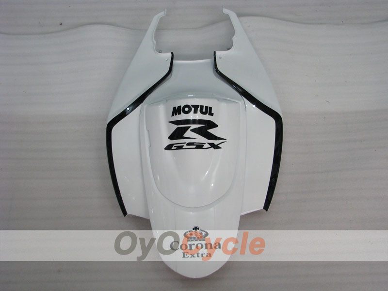 Injection Fairing kit for 06-07 GSX R600 - White, Black - Corona #OYO87901446