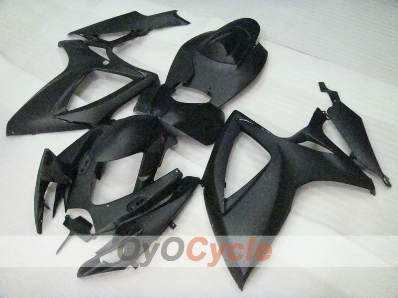 Injection Fairing kit for 06-07 GSX R600 - Black, Matte - Factory Style #OYO87901488 Main image