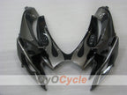 Injection Fairing kit for 06-07 GSX R750 - Black, Silver - Flame #OYO87901297