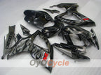 Injection Fairing kit for 06-07 GSX R750 - Black, Silver - Flame #OYO87901297