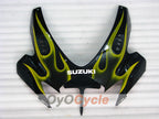 Injection Fairing kit for 06-07 GSX R750 - Yellow, Black - Flame #OYO87901299