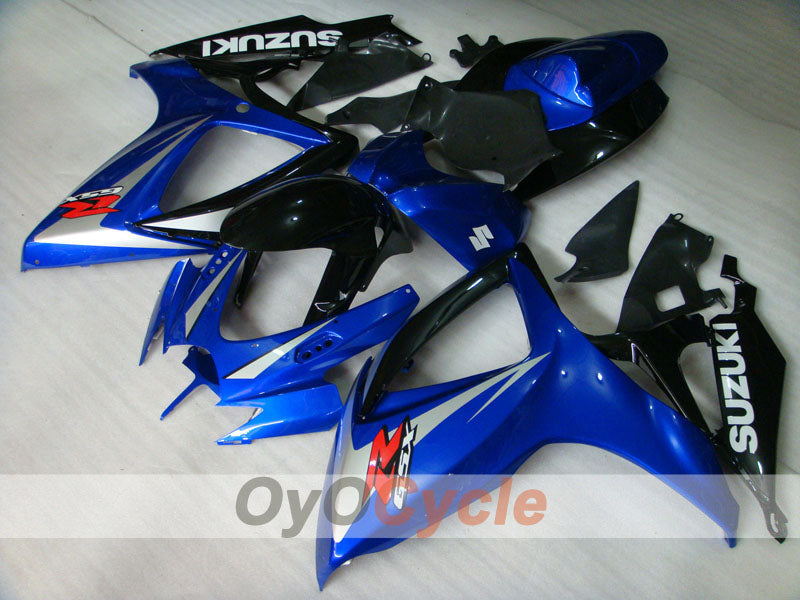 Injection Fairing kit for 06-07 GSX R750 - Blue, Black - Factory Style #OYO87901339 Secondary image