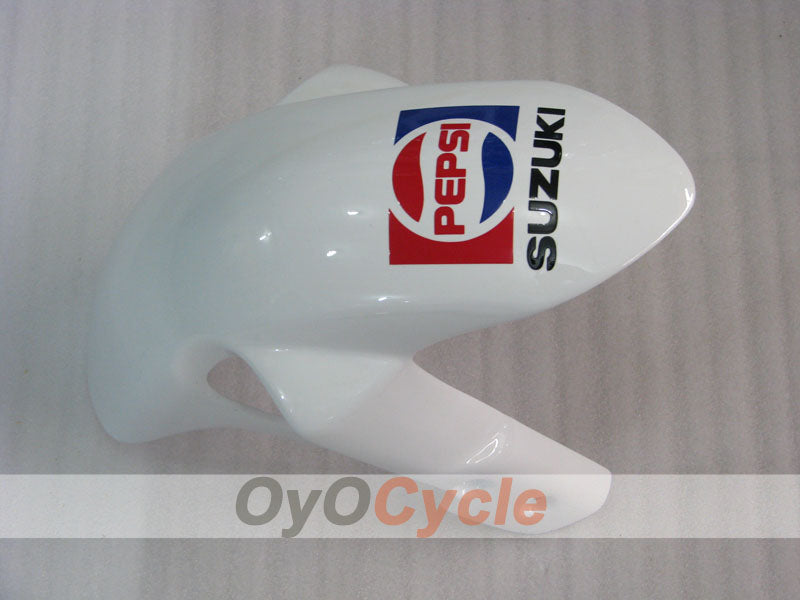Injection Fairing kit for 06-07 GSX R600 - Yellow, White - MICHELIN, MOTUL, PEPSI #OYO87901596