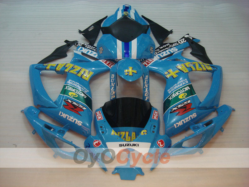 Injection Fairing kit for 06-07 GSX R750 - Blue, Black - Rizla+ #OYO87901368 Secondary image