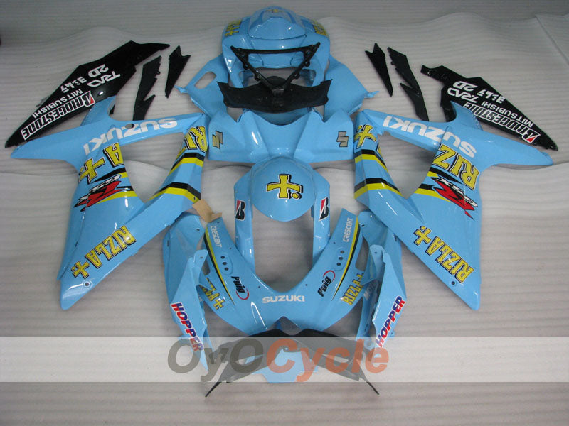 Injection Fairing kit for 08-10 GSX R750 - Blue, Black - Rizla+ #OYO87901456 Secondary image