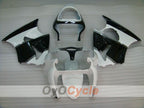 Injection Fairing kit for 00-02 NINJA ZX-6R - White, Black - Factory Style #OYO87901700