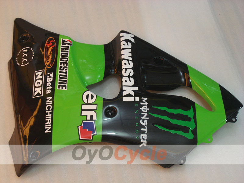 Left & Right Side Fairing For Kawasaki 00-02 Ninja ZX-6R #OYO87912930