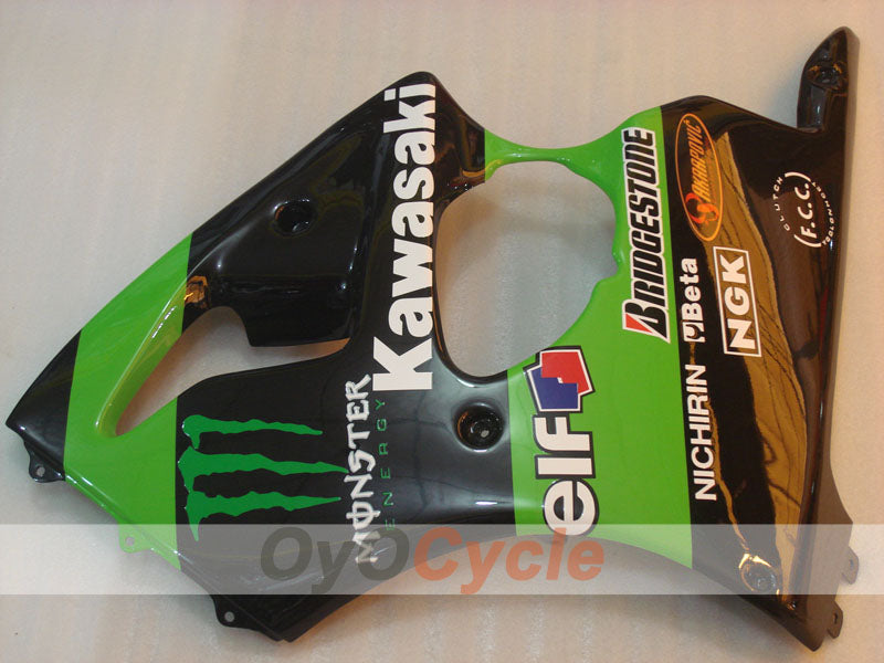 Left & Right Side Fairing For Kawasaki 00-02 Ninja ZX-6R #OYO87912930
