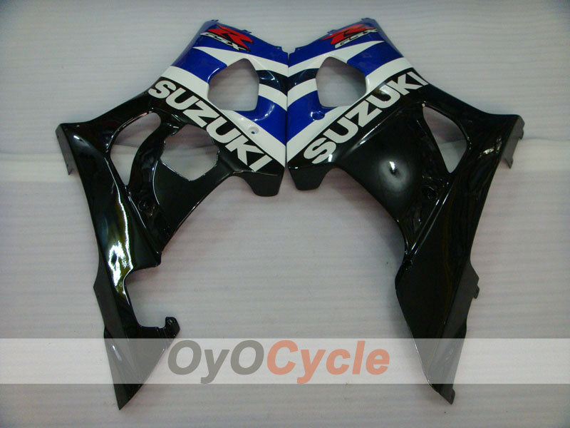 Injection Fairing kit for 03-04 GSX R1000 - White, Black - Factory Style #OYO87901874