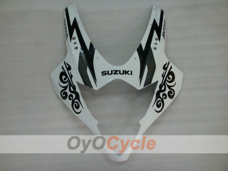 Injection Fairing kit for 05-06 GSX R1000 - White, Black - Corona, MOTUL #OYO87901945