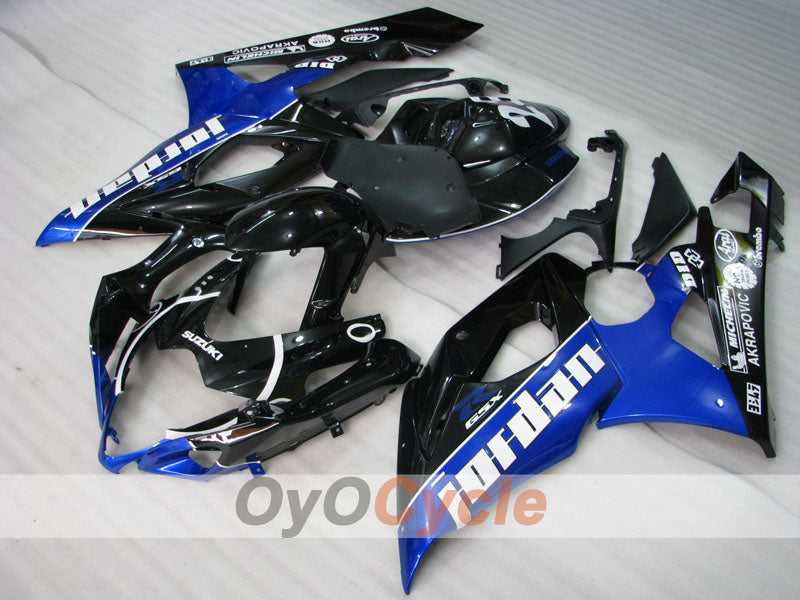 Injection Fairing kit for 05-06 GSX R1000 - Blue, Black - Jordan, MICHELIN #OYO87901975