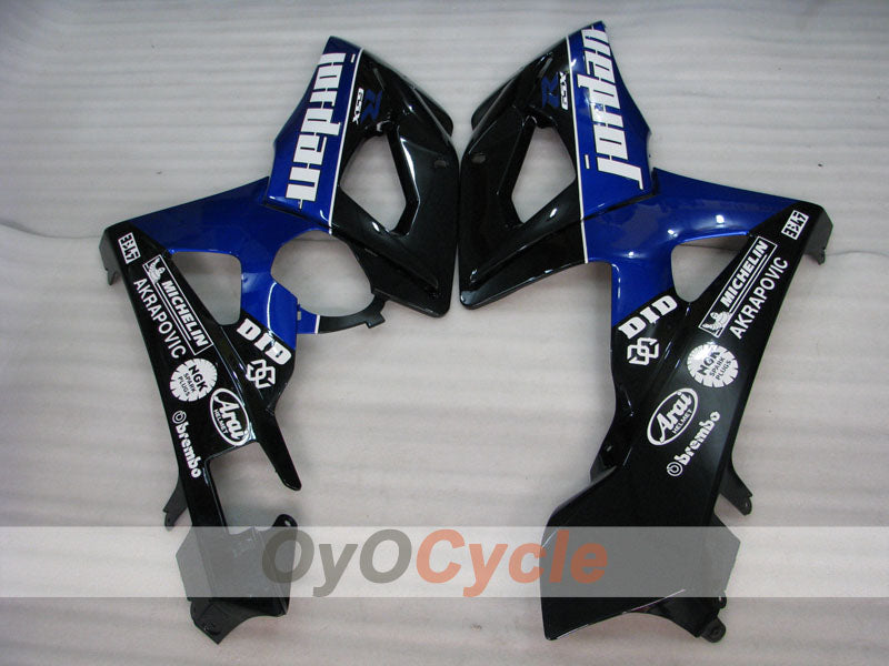 Injection Fairing kit for 05-06 GSX R1000 - Blue, Black - Jordan, MICHELIN #OYO87901975