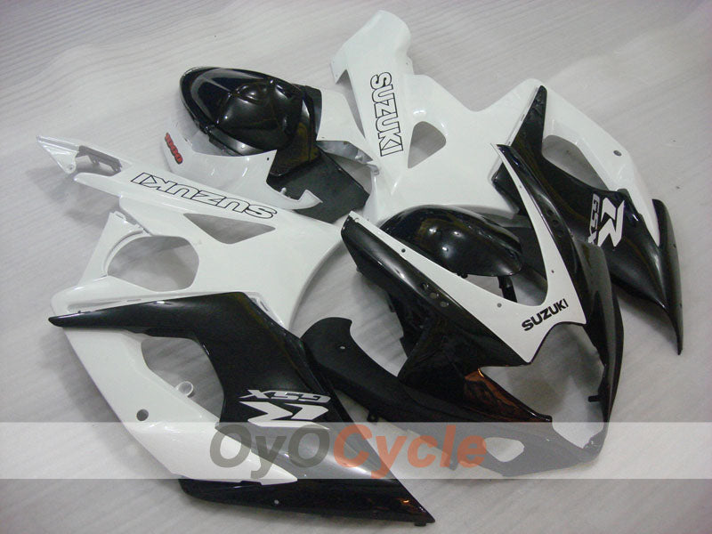 Injection Fairing kit for 05-06 GSX R1000 - White, Black - Factory Style #OYO87902014