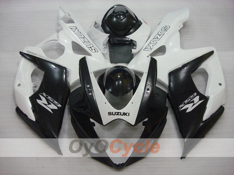 Injection Fairing kit for 05-06 GSX R1000 - White, Black - Factory Style #OYO87902014