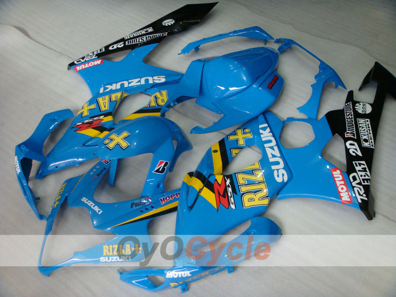 Injection Fairing kit for 05-06 GSX R1000 - Blue, Black - MOTUL, Rizla+ #OYO87902057